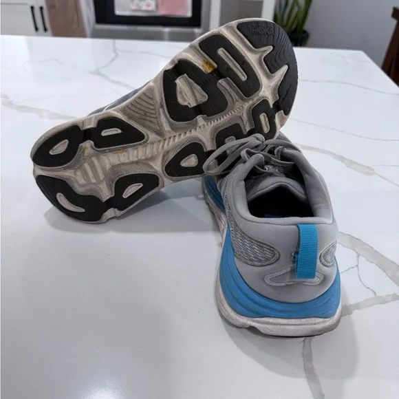 Hoka One One Mens Gaviota 5 LDVB Blue Running Shoes Sneakers Size 11 - Picture 5 of 5